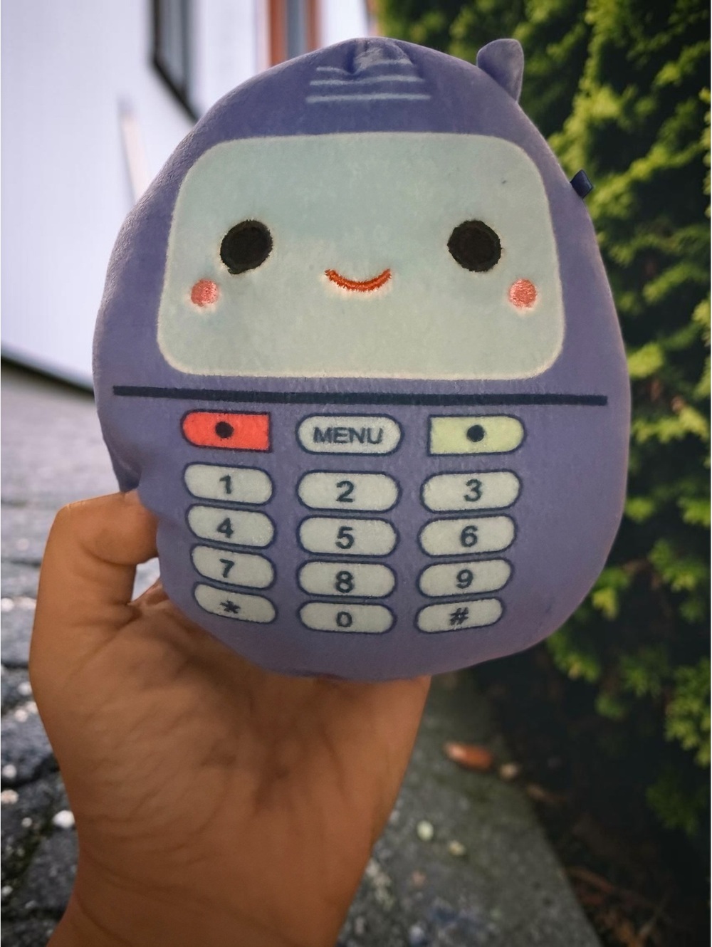 Squishmallows Tadita Blue Cell Phone Electronics Gamer Squad Plush